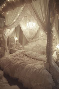 Bride Bedroom, Cutecore Pfp, Dream Bedroom Inspiration, Coquette Room, Room Redesign, Girly Room, Cute Bedroom Decor, Cute Room Ideas, Cozy Room Decor