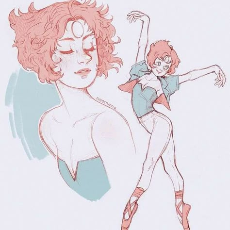 Pearl Fanart, Easy Dragon Drawings, Perla Steven Universe, Pearl Su, Pearl Steven Universe, Pearl Steven, Steven Universe Characters, Steven Universe Gem, Steven Universe Fanart