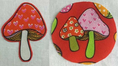 Eight Easy Ways to Make Your Own Patches – The Daily Sew Diy Iron On Patches How To Make, How To Sew On Patches By Hand, Appliques For Clothes, Homemade Patches Diy, Diy Fabric Patches, How To Make A Patch, Homemade Patches, Embroidered Patches Diy, Make Your Own Patch