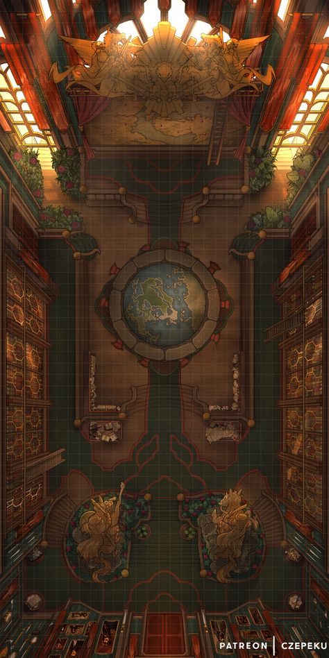 Dnd Room Art, Dnd 5e Battlemaps, Dnd Meeting Room Map, Dnd Location Art, Dnd Castle Interior Map, Fantasy Council Room, Ballroom Battlemap, Dnd Office Map, Dnd City Battle Map