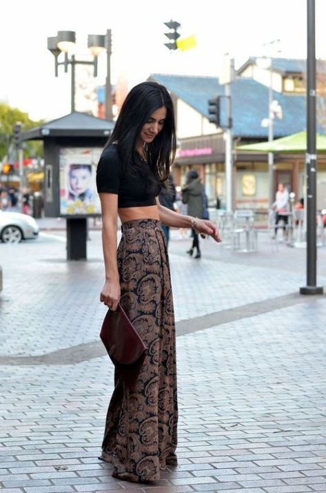 Look Boho Chic, Mode Hippie, Estilo Hippie, Mode Boho, Bohol, Outfit Trends, Summer Maxi, A Skirt, Moda Vintage