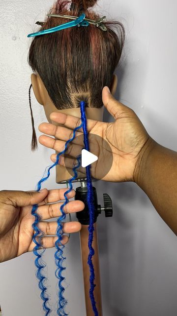 Faux Locs Using Braiding Hair, Updo Hairstyles With Locs, Refresh Faux Locs, Individual Crochet Faux Locs Hairstyles, Draids Locks Styles, How To Do Faux Locs, How To Do Faux Locs Tutorials, Faux Locs On Short Hair, Faux Locs Over Real Locs