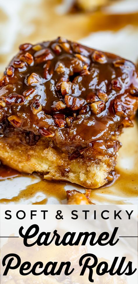 Caramel Sticky Buns Recipe, Easy Sticky Bun Recipe, Caramel Pecan Rolls, Homemade Sticky Buns, Caramel Pecan Sticky Buns, Easy Sticky Buns, Caramel Sticky Buns, Cinnamon Sticky Buns, Sticky Buns Recipes