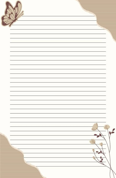 Stationery Organization Ideas for Home and Office Journaling Printables Aesthetic, Template For Notes Aesthetic, Aesthetic Pages Printable, Notes Pages Template, A4 Size Paper Background Design Aesthetic, Note Making Aesthetic, Cute Note Paper Aesthetic, Lined Paper Background Aesthetic, Journaling Backgrounds Printable