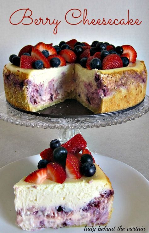 Peach Cheesecake Dip Biscotti Cheesecake, Dessert Original, Berry Cheesecake, Sweets Treats, Favorite Desserts, Cheesecake Recipes, Rhubarb, Popsicles, Blueberries