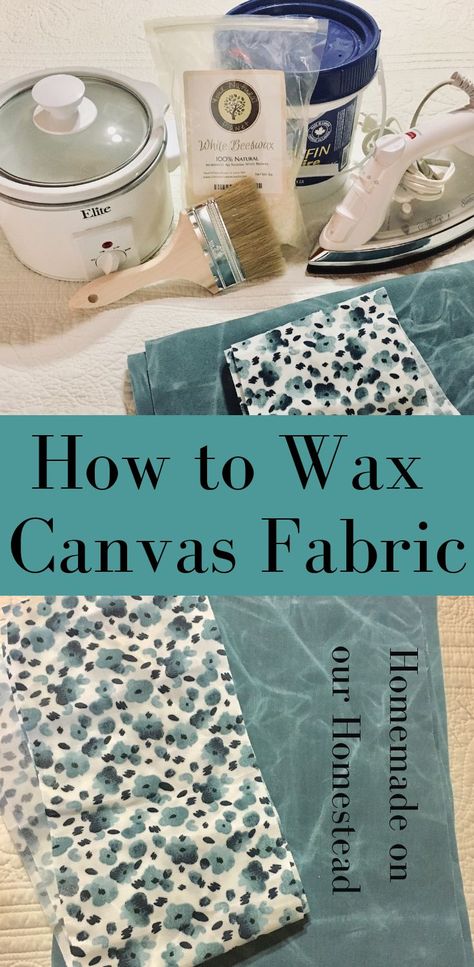 In this DIY tutorial, I'll show you step by step how to wax cotton canvas fabric for bags and other crafts, the products you'll need to do it, how much time it will take as well as the results you can expect. Waxed Canvas Diy, Bind A Quilt, Diy Bags No Sew, Wax Canvas, Art Recipes, Waxed Canvas Bag, Diy Wax, How To Quilt, Canvas Diy