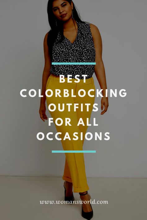 Color Blocking Outfits Summer, Colorblocking Outfit, Color Blocking Outfits Black Women, Colour Blocking Outfit, Colour Blocking Fashion, Color Blocking Outfits, Summer Shorts Outfits, Black And White Tops, Grey Outfit