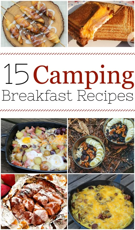 Here are 15 easy camping breakfast ideas for the next time that you go pitch your tent out in the woods. Sure, you can bring S'mores and hot dogs, but these tasty ideas are a little more "off the beaten path". Camping Breakfast Recipes, Camping Breakfasts, Camping Breakfast Ideas, Camping Hacks With Kids, Camping Recipes Breakfast, Easy Camping Breakfast, Campfire Breakfast, Simple Camping, Camping Breakfast