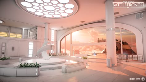 Star Wars Battlefront 2's massive progression overhaul is here, adds new Bespin map • Eurogamer.net Bespin Star Wars, Cloud City Star Wars, Star Wars Battlefront 2, Battlefront 2, Star Wars Planets, Spaceship Interior, Cloud City, Star Wars Characters Pictures, Star Wars Battlefront