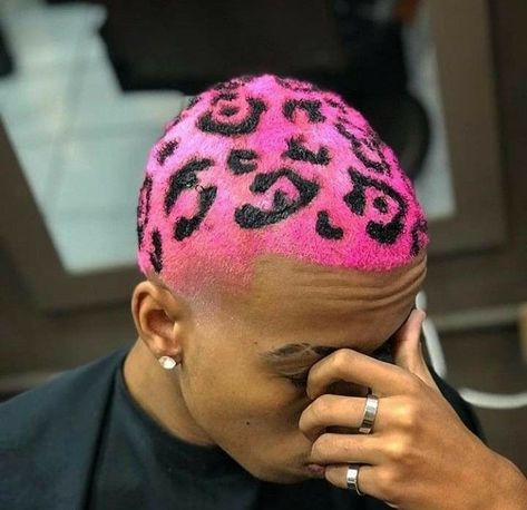 Dyed Buzzcut, Buzzcut Hair, Shaved Head Designs, Shaved Hairstyles, Short Hair Designs, Hair Colour Design, Dyed Hair Men, Cornrow Hairstyles For Men, Short Shaved Hairstyles