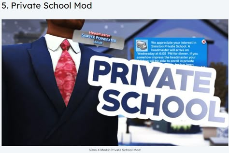 private school mod Sims 4 Private School, Sims 4 School Mod, Sims 4 School, Best Sims 4 Mods, Sims 4 Free Mods, Sims 4 Jobs, Los Sims 4 Mods, Sims 4 Cheats, Sims 4 Tsr