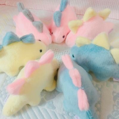 Baby dinosaur stuffed aninals 💖 Soft Kidcore, Quotes Celebrities, Kidcore Aesthetic, Wallpapers Quotes, Kawaii Plushies, Kawaii Aesthetic, Cute Stuffed Animals, Cute Toys, Cute Plush