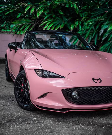 Miata Car, Car Vibes, New Car Accessories, Pink Cars, Pimped Out Cars, Mazda Mx5 Miata, Miata Mx5, Mazda Mx 5, Street Racing Cars