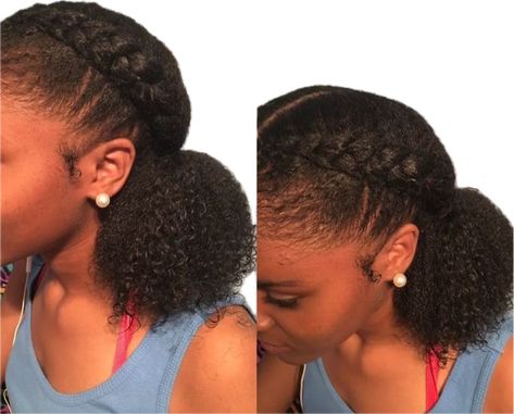 Hairstyles of the week
Monday- half up half down
￼
Tuesday- 2 puffs with braids in da front
￼
Wednesday- 2 braids one puff 
￼
Thursday- two French braids two puffs
￼
Friday- two French braids 1 puff Puffs With Braids, Two Puffs, Braids Two, Two French Braids, 2 Braids, Hair Puff, French Braids, Two Braids, French Braid