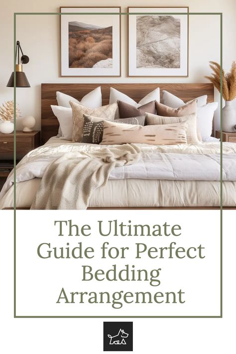 Unravel the art of pillow perfection with our definitive guide on bed cushion counts. Whether you're a fan of plush pile-ups or sleek simplicity, we break down the optimal number of pillows for every bed size. Embark on a journey to bedding brilliance now! Lots Of Pillows On Bed, Queen Bed Pillow Arrangement, Bedding Arrangement, Bed Pillow Arrangement, Bed Pillow Sizes, Bed Cushion, Pillow Arrangement, Perfect Bedding, Superking Bed