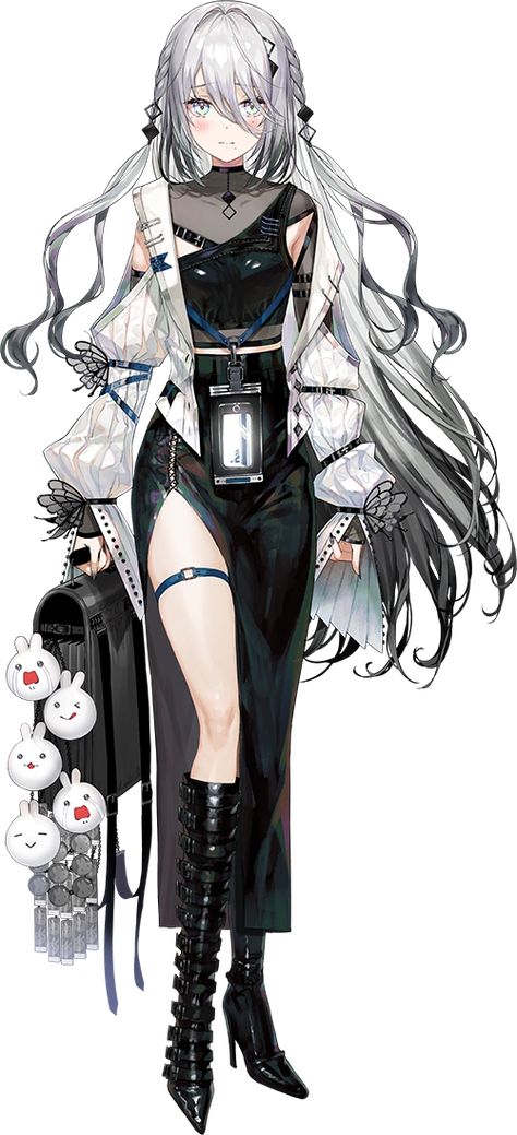 Sophia Valentine/Gallery | Virtual YouTuber Wiki | Fandom Tech Girl, Design Girl, Illustration Character Design, Anime Inspired, Anime Artwork, Art Clothes, Anime Outfits, White Hair, Girl Drawing