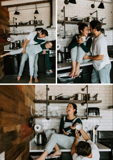 Engagement Photo Outfits Summer, Prenuptial Photoshoot, Engagement Shoots Poses, Fall Engagement Shoots, Engagement Shoot Outfit, Wedding Fotos, Home Photo Shoots, Romantic Couple Images, Date Photo