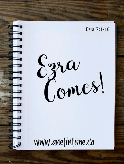 Ezra Comes! A devotional from Ezra 7:1-10, Ezra has a strong desire to know the law of Moses and to teach it to the people. Favoured By God, Law Of Moses, Heart On, In Time, A Man, Encouragement, 10 Things, Quick Saves