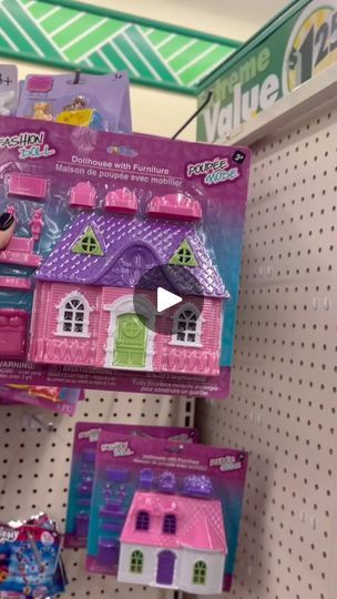 49K views · 2.5K reactions | If there’s a craft trend with spray paint and Dollar Tree items, you know I’m all in! 🎨💸 Last year, I jumped on the bandwagon and transformed these $1.25 doll houses into BOO-tiful Halloween decor! 👻✨ Just pop an LED light behind your mini mansion, and you’ve got a spook-tacular display. Make a few, and you’ll have an entire Halloween village on a budget! 🏚️🎃

Comment CRAFT and I’ll DM ya the link with the full directions!

#DollarTreeCrafts #HalloweenDIY #SpookyDecor #CraftingOnABudget #Hip2Save #HalloweenHacks @dollartree | Hip2Save Halloween Barbie Dolls Diy, Dollar Tree Doll House Halloween, Dollar Tree Kids Crafts, Dollar Tree Dolls, Dollar Tree Crafts Halloween, Room On A Broom, Dollar Tree Halloween Crafts, Diy Halloween Doll, Gingerbread Halloween