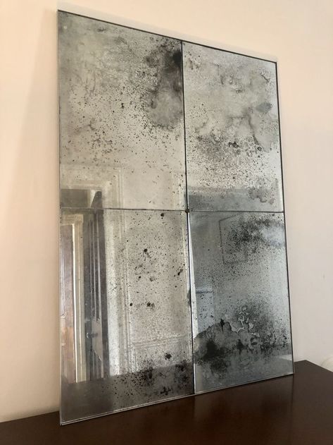 Aged Glass Mirror Glass Mirror Tiles, Antique Mirror Glass, Aged Mirror, Luxury Mirrors, Antique Mirrors, Contemporary Mirror, Vintage Mirrors, Glass Splashback, Mirror Tiles