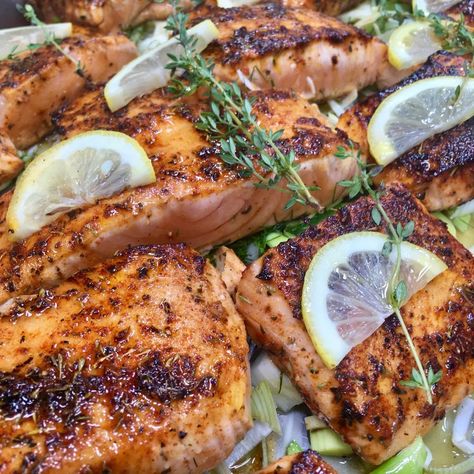 Grilled Irish Salmon Irish Salmon Recipes, English Recipes, Scottish Salmon, Irish Style, Salmon Steak, Tv Chefs, Radio Host, Tv Radio, Flavor Enhancers