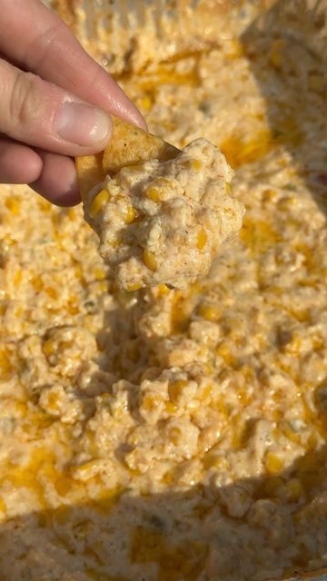 Smoked Street Corn, Girl Gone Grilling, Mexican Finger Foods, Smoked Queso, Street Corn Dip, Nonstick Pans, Cream Cheese Recipes Dip, Corn Dip Recipes, Corn Dip