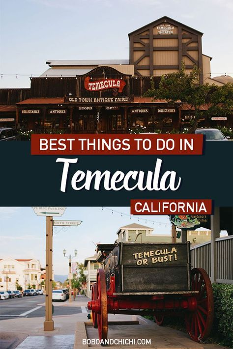 things to do in Temecula California on a California road trip or California vacation exploring some of California wine country Southern California Road Trip, California Itinerary, California Wineries, Old Town Temecula, California Getaways, California Bucket List, Temecula Wineries, California Winery, California Travel Guide