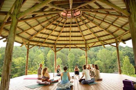 Seven Springs Holistic Retreats - Home Retreat House Ideas, Vision Board Purpose, Bamboo Glamping, Holistic Retreat, Yoga And Meditation Space, Retreat Home, Spiritual Center, Holistic Center, Yoga Shala