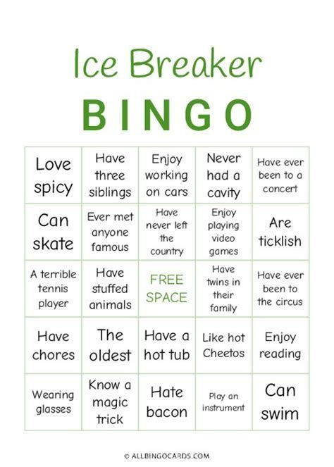 Icebreaker Bingo Template Adults Bingo Ice Breaker, Ice Breaker Bingo, Icebreaker Bingo, Bingo Books, Summer Bingo, Free Printable Bingo Cards, Bingo Online, Free Bingo Cards, Online Roulette