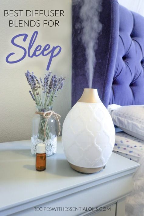 Diffuser Recipes for Sleep Sleep Blends For Diffuser, Serenity Essential Oil, Diffuser Blends Young Living, Sleeping Essential Oil Blends, Best Diffuser, Doterra Diffuser Blends, Essential Oil Roller Balls, Doterra Essential Oils Recipes, Oils For Sleep