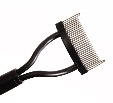 Sephora Contoured Eyelash Comb Eyelash Separator, Eyelash Comb, Metal Teeth, Dry Brush, Eyelash Curler, Lash Lift, Product Recommendations, Dry Brushing, Everyday Makeup