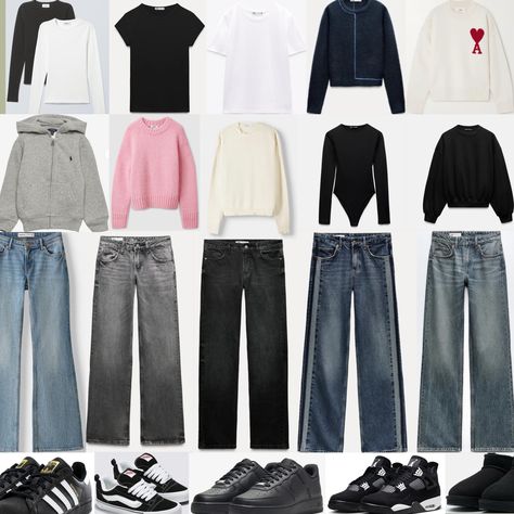 Zara/zahide/frenchdrip/style/jeans/shoes/shirts/sweaters/bershka
Zara/zahide/frenchdrip/style/jeans/shoes/shirts/sweaters/bershka Bershka Clothes, Zara Jeans Outfit, Outfits Jeans, Simple Wardrobe, Jeans Shoes, Hijabi Fashion Casual, London Outfit, Baggy Clothes, Casual Preppy Outfits