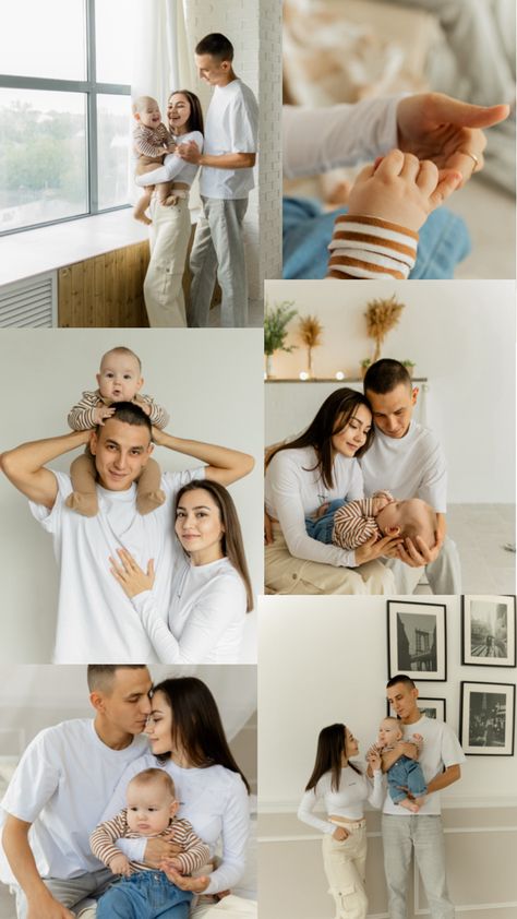 Memorable family photos with a 7 months old baby👶🏼 7 Month Old Baby, 7 Months, Photo Set, Family Photo, Family Photos, How To Memorize Things