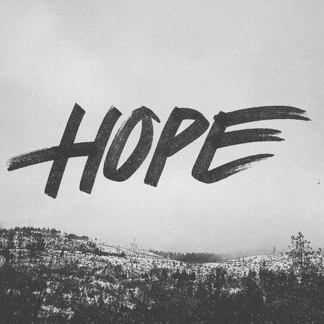 Dave Coleman Hope Typography, Black And White Inspiration, Weekend Inspiration, Best Typography, White Inspiration, Typography Hand Drawn, Four Letter Words, Feelings Words, Brush Type