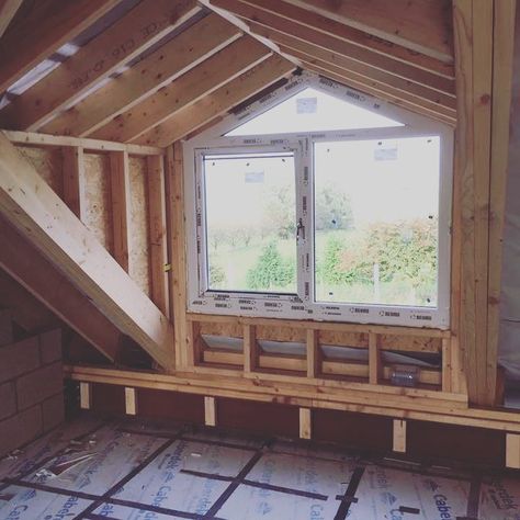 Dormer Attic Conversion, Dormers Ideas Exterior, Mansard Roof Interior Attic Rooms, Loft Conversion Balcony, Craftsman House Interior, Dormer Addition, Dormer Bungalow, Dormer Roof, Loft Conversion Bedroom