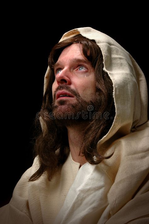 Jesus Cried. Represented by portrait of Jesus looking into heaven and shedding a , #Sponsored, #Represented, #Cried, #Jesus, #portrait, #tear #ad Pictures Of Jesus, Long Hair Beard, Who Is Jesus, Jesus Christ Painting, Images Of Christ, Jesus Praying, Our Father In Heaven, Jesus Photo, Pictures Of Jesus Christ