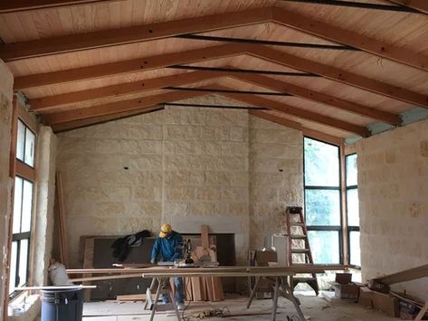 Douglas Fir Beams, Interior Ceiling, Wood Tones, Wood Ceilings, Ceiling Beams, Douglas Fir, Color Tone, Light Tan, Clear Coat