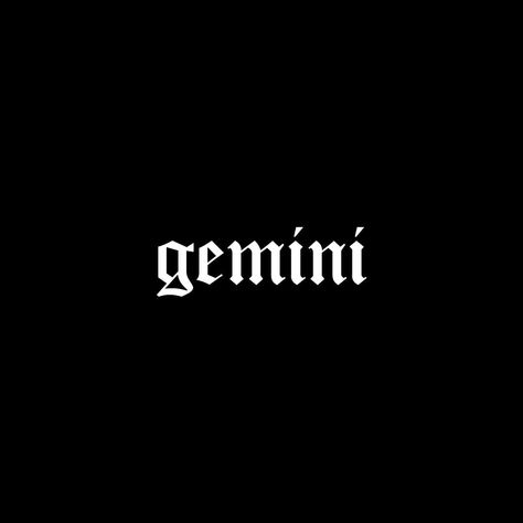 Gemini Widget, Dark Gemini, Gemini Logo, Gemini Wallpaper, Gem Logo, Clean Logo, Cleaning Logo, Gemini Zodiac, Minimalist Logo