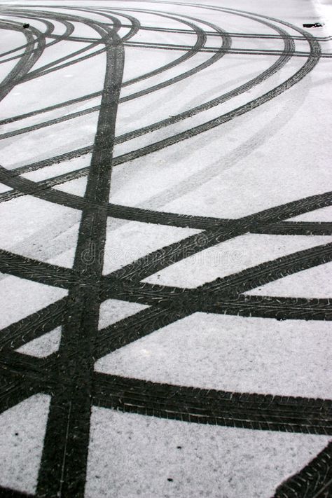 Tyre tracks in snow. Contrast of black tyre tracks in white snow , #SPONSORED, #snow, #tracks, #Tyre, #Contrast, #white #ad Snow Tracks, Tyre Tracks, Central Park Manhattan, Tire Art, Transportation Art, Snow Images, Tire Tracks, Vintage Business, White Snow