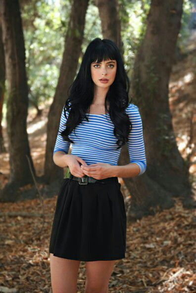 Kristin Ritter, Krysten Alyce Ritter, Krysten Ritter, October 29, Hair Black, Pale Skin, Grunge Hair, Hairstyles With Bangs, Celebrities Female