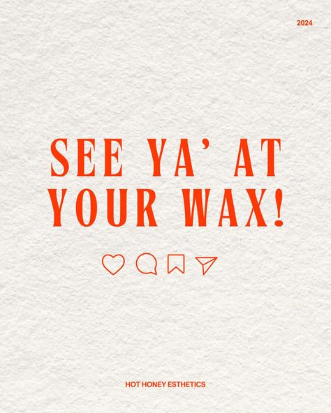 Confused about what type of bikini wax to book? It’s all about how much hair you want removed! Save this post to look back on when you’re ready do book your next appointment 🍯 Hot Honey Esthetics 📍Mableton, GA Phenix Salon Suites 5015 Floyd Rd. #esthetician #skincare #georgiaesthetician #mabletonga #waxsalon #bodywaxing #southcobb #bikiniwaxing Brazilian Wax Advertising, Waxing Captions, Waxer Esthetician, Waxing Funny Humor Hair Removal, Waxing Content, Waxing Business, Esthetician Humor, Wax Room, Phenix Salon Suites