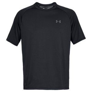 Under Armour Tech Short-Sleeve T-Shirt for Men - Black/Graphite - 2XL Cyberpunk Aesthetic, Mens Clothes, Black Camo, Boy Clothes, Workout Tshirts, Under Armour Men, Heather Black, T Shirt For Men, Lyon