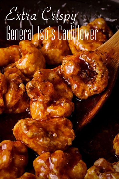 Cauliflower General Tsao, Crispy Asian Cauliflower, Vegetarian General Tso, Air Fryer General Tso Cauliflower, Vegan General Tso Cauliflower, Vegan General Tso Sauce, General Tao Cauliflower Recipe, General Tso Cauliflower Air Fryer, Asian Style Cauliflower