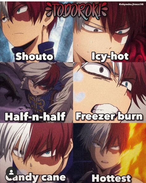 Shouto Todoroki, Mha Memes, Todoroki Shouto, Icy Hot, My Hero Academia Shouto, Makijaż Smokey Eye, My Hero Academia Memes, Hero Wallpaper, Boku No Hero Academia Funny