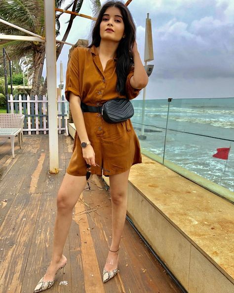 Bhavika Sharma, Photo U, Cute Short Dresses, Indian Teen, Teen Actresses, Indian Tv Actress, Kurti Designs Party Wear, Urban Street Style, Girl Body