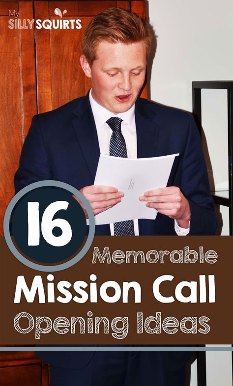 16 Memorable Mission Call Opening Ideas | My Silly Squirts Mission Call Opening Ideas, Homecoming Party Ideas, Lds Missionary Packages, Mission Farewell, Missionary Homecoming, Mission Prep, Lds Memes, Mission Call, Lds Mission