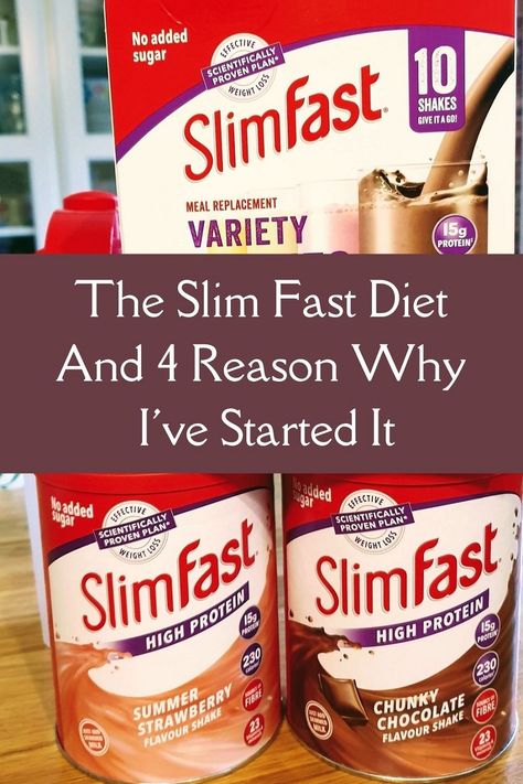 The Slim Fast Diet And 4 Reason Why I've Started It Slim Fast Meal Plan, Slim Fast Diet Plan Before And After, Slim Fast Shake Recipes Chocolate, Slim Fast Recipes, Slimfast Shake Recipes, Meal Replacement Diet Plan, Slim Fast Shake Recipes, Slimfast Diet Plan, Slim Fast Smoothie Recipes