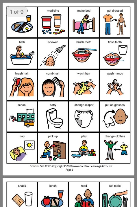 Pecs Pictures Printables, Pecs Printables, Pec Cards, Pecs Communication, Communication Pictures, Pecs Pictures, Hygiene Activities, Visual Supports, Visual Schedules