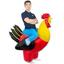 Rooster Costume, Chicken Halloween, Chicken Costume, Cosplay Costumes For Men, Santa Claus Suit, Chicken Costumes, Halloween Costume Suit, Inflatable Costumes, Halloween Inflatables