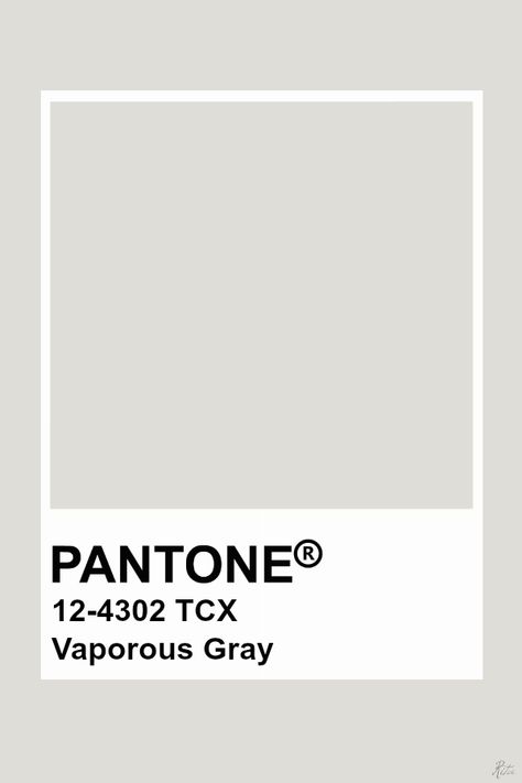 Pantone Vaporous Gray Pantone Gray Shades, Grey Pantone Palette, Pantone Grey Shades, Grey Shades Palette, Grey Pantone Color, Pantone Neutrals, Aesthetic Pantone, Grey Pantone, Gray Pantone